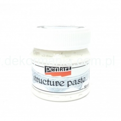 PENTART   PASTA STRUKTURALNA  BIAŁA 50ml , STRUCTURE PASTE